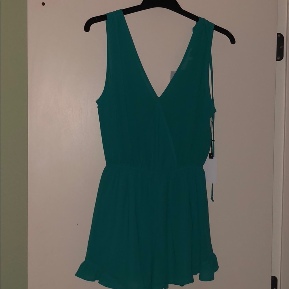 Green romper